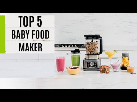 TOP 5 Best Food Steamer with Blender for Baby 2022
