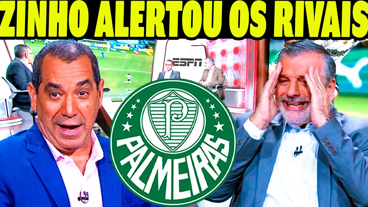 ZINHO JANTOU O PASCOAL AO VIVO!! ''CADÊ O INCOMPARÁVELLL''??? PASCOAL SE RENDEU AO PALMEIRAS!
