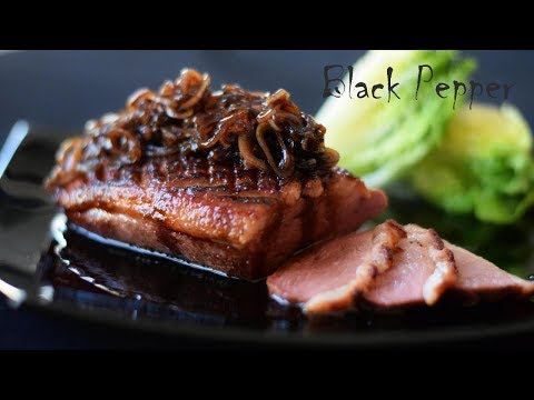 Duck Breast with Honey and Balsamic Vinegar – Magret de canard | Black Pepper Chef