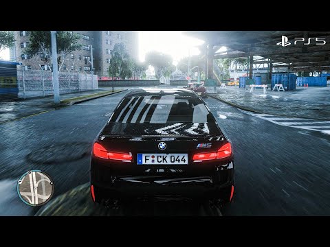 GTA V  2022 Liberty City Map Expansion Gameplay   Ultra Realistic Ray Tracing