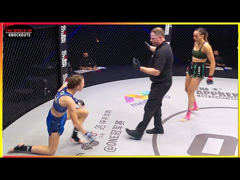 Smilla Sundell (Sweden) vs Diandra Martin (Australia) - KNOCKOUT, MUAY THAI