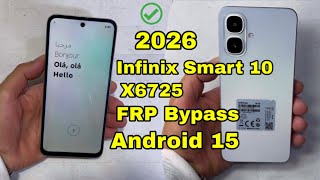 Download lagu Infinix Smart 10 X6725 Google FRP Bypass Android 15 without pc 2026  mp3