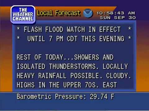 weatherstar 4000 v3.1 emulator with my own little twist