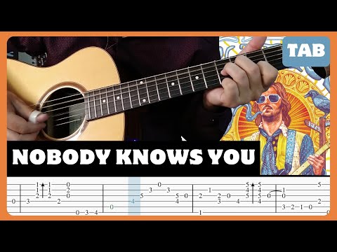Eric Clapton - Nobody Knows You When You're Down and Out - Guitar Tab | Lesson | Cover | Tutorial