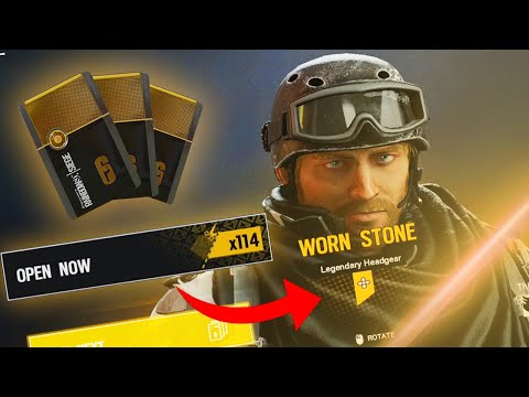 The LUCKIEST 100 Alpha Packs EVER! - Rainbow Six Siege