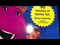 A Barney VHS Tape I Watched Tonight After My Ski Lesson