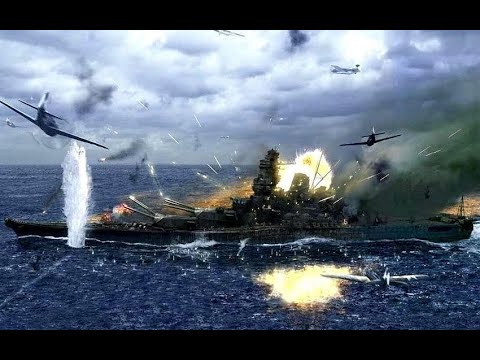 The Sinking Of The Battleship IJN Yamato | Battlestations Pacific Remastered