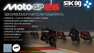 Download lagu [MOD!!!🎉] SBK 09 PSP MOD MOTOGP26 BY DZAKYGO & FERY24 mp3