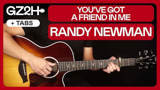 You've Got A Friend In Me Guitar Tutorial Randy Newman Lesson |Fingerpicking + Strumming|