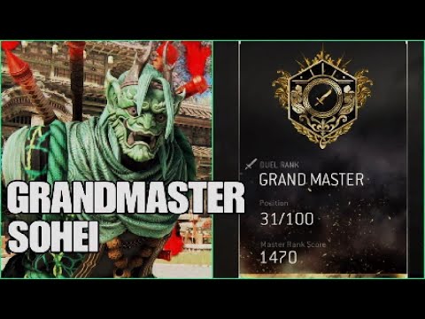 [For Honor] - Grandmaster Sohei duels - For Honor ranked!
