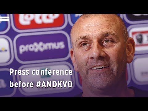 Press conference before #ANDKVO