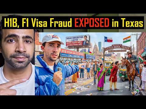 American Man Exposes Indians' H1B and F1 Visa FRAUD in TEXAS, USA