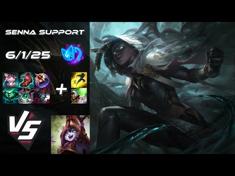 SUPPORT Senna vs Lulu - EU Grandmaster Patch 14.16
