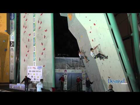 Gautier Supper contra Domen Skofic, 3º y 4º puesto en el Duelo Rock Master 2015