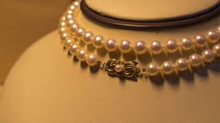 Jewelry Showcase: Mikimoto Pearls
