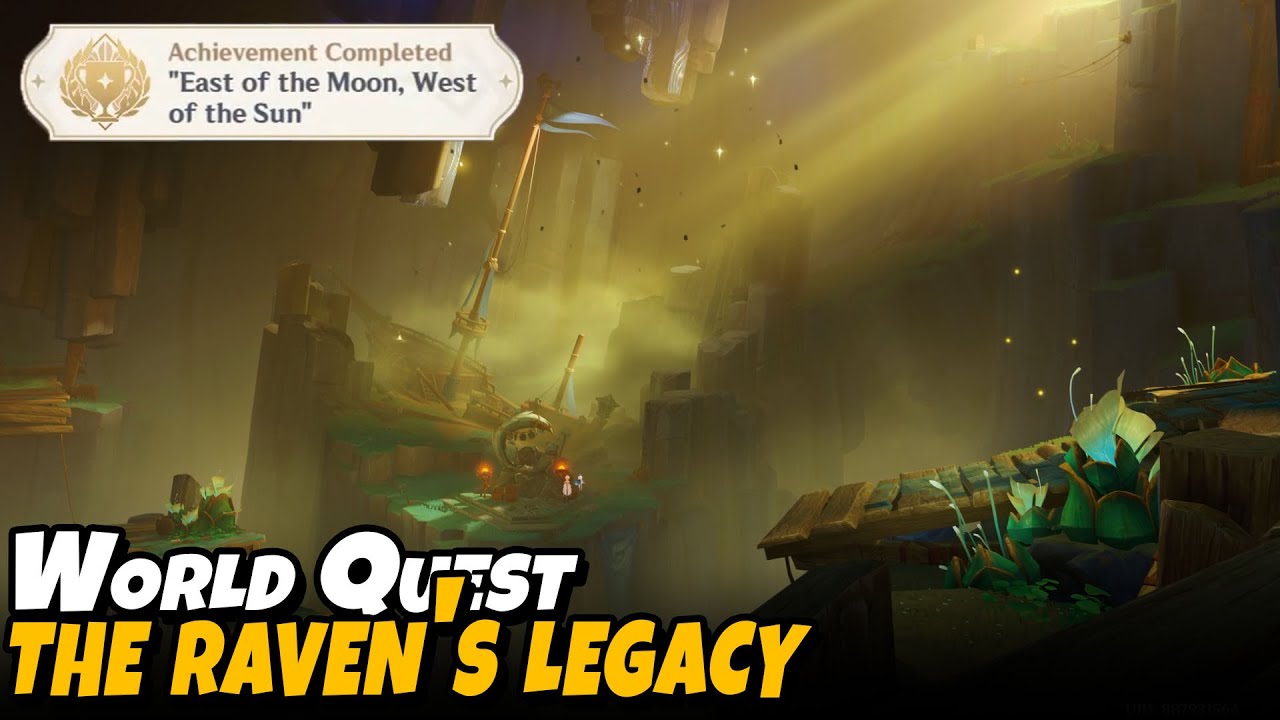 The Raven's Legacy  (World Quest Nod Krai) Genshin Impact 6.3 Lunar IV