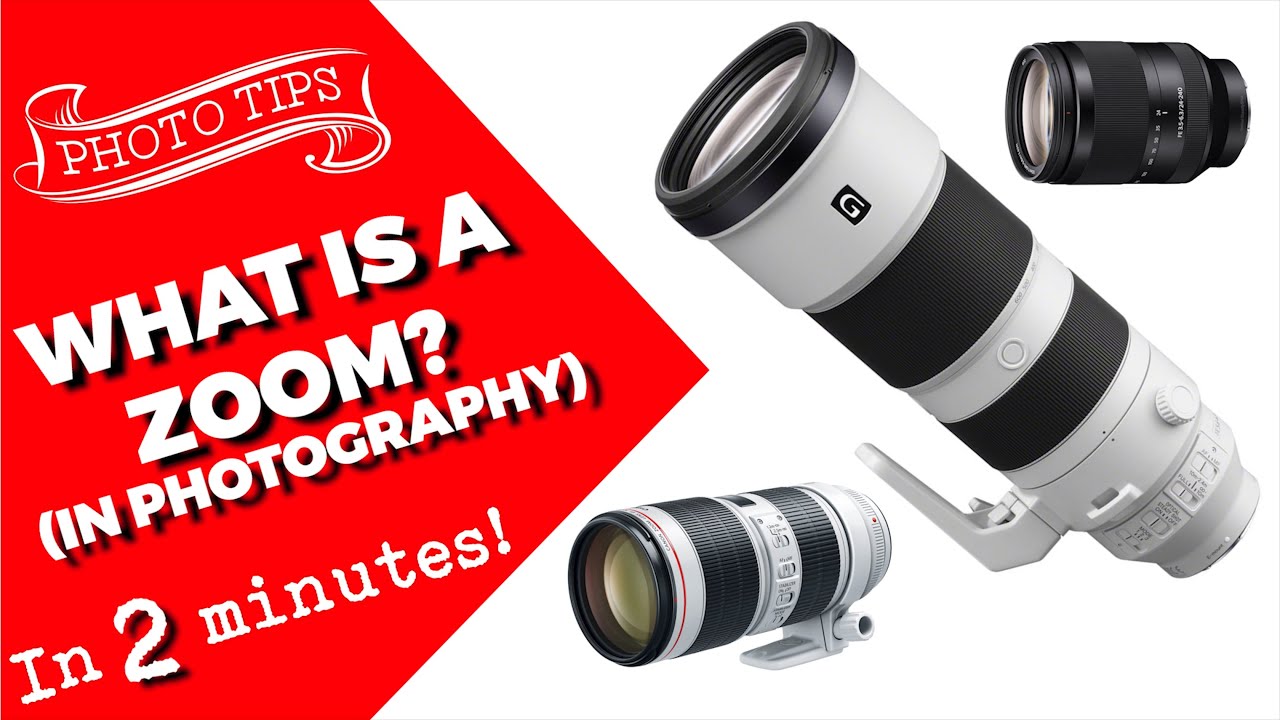 What is a zoom in photography