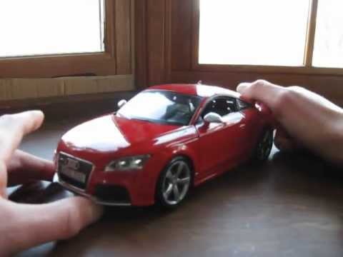 Review of 1/18 Audi TT RS by Bburago