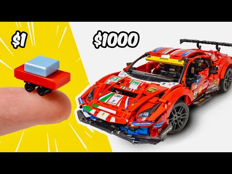 Auto LEGO da 1$ contro 1000$...
