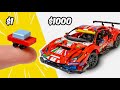 1 Vs 1000 LEGO Car