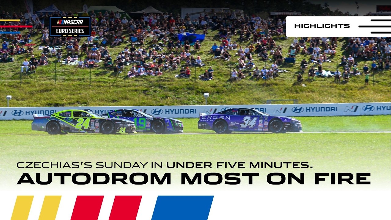 Short Race Highlights: 2026 NASCAR GP Czech Republic Race 2 in five minutes