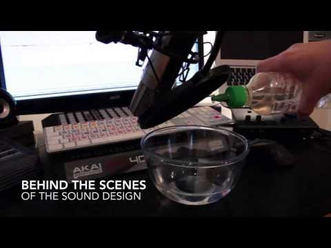 OCTAGON - Recording game sound design from drop of water