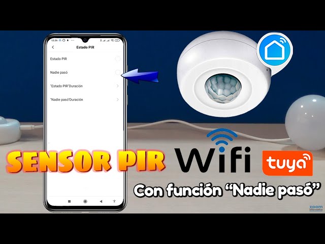 Vídeo relacionado con Dispositivo de detección de movimiento por vibración WiFi con notificación en tiempo real, historial de alarmas por impacto para seguridad del hogar con la aplicación Smart Life