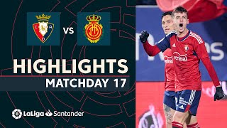 Videoresumen del Osasuna - Mallorca Videoresumen del Osasuna - Mallorca