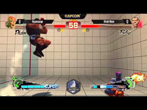 [EVO 2014 USFIV] Hypersurge (Dhalsim) vs Hiroki Nose (Balrog)