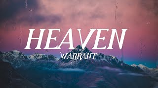 Download lagu Warrant - Heaven(Lyrics) mp3