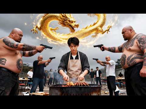 痴傻小伙擺攤被黑社會踩碎脊梁，豈料女總裁當眾強吻喚醒小伙體內隱藏的囚籠神力，原來他竟是失蹤十年的鎮魔殿主，一聲令下五十萬大軍封鎖全城，待命復仇！#窮小子#逆襲#男頻