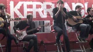 Suede - "Europe is our playground & So young" - Live at Kerrang Radio, birmingham November 2010