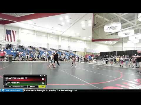 63 Lbs Round 1 - Braxton Sharples, OH Vs Levi Phillips, MI 43a6