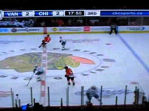 Vancouver Canucks vs Chicago Blackhawks 4/17/11