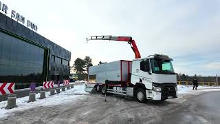 Truk box Renault T430 6X2 PALFINGER PK14.501 SLD Crane Platform | Gambar 4 - Autoline