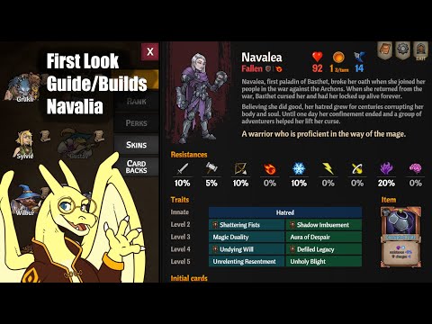 Navalea the Fallen Build Guide and Perks - First Look for Across the Obelisk DLC - Sands of Ulminin