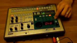 Electribe ES-1 sampler demo (Part 3) Big Daddy Kane &quot;Young, Gifted &amp; Black&quot; beat