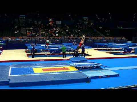 RODRIGUEZ Melania (ESP)_W_2023 Trampoline Worlds_Qualification_Double Mini_R1