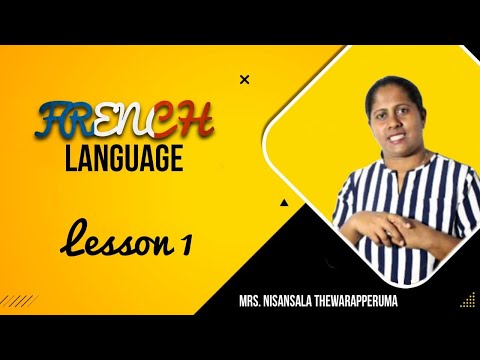 Lesson 1- How to greet each other in French