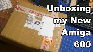 Mail Call: Unobxing Newly Arrived Amiga 600 & Testing Alps Floppy on QL - #AMayGA Requiem