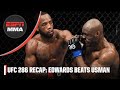 UFC 286 Recap: Leon Edwards wins trilogy fight vs. Kamaru Usman | ESPN MMA