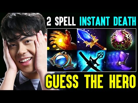 Guess The Hero Who Instant Kill Every Hero With Just 2 Spells - Ana Crazy Build Dota 2