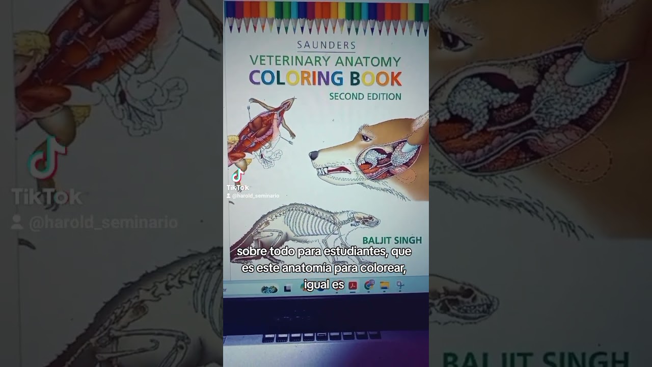 Descarga ambos libros de anatomía veterinaria en formato PDF en mi canal de Youtube #veterinaria