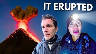 Brutal Hike To The Most Dangerous Volcano In Central America (Acatenango & Fuego 🇬🇹 Guatemala)