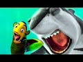 Oscar Is Hunted By Angry Sharks Shark Tale CLIP