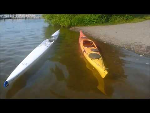 Kayak vs Surfski: Epic V12 and Necky Chatham 17 comparison