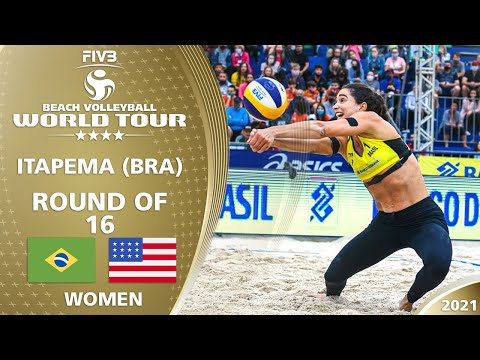 Carol/Barbara vs. Day/Flint  - Women's R16 | 4* Itapema 2021