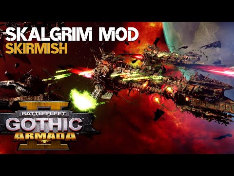 TITANS - 5x Endurance - Massive Battle | Skalgrim Mod Skirmish | Battlefleet Gothic: Armada 2