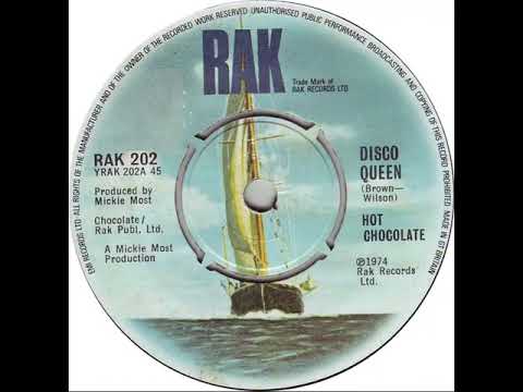 UK New Entry 1975 (116) Hot Chocolate - Disco Queen