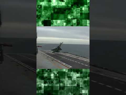 Su-33 Unsuccessful cobra landing attempt #shorts